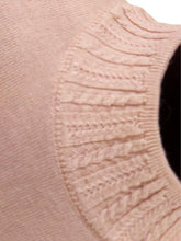 Carica l&#39;immagine nel visualizzatore di Gallery, Lupetto Donna in Lana Merinos Collo Costine e Trecce
